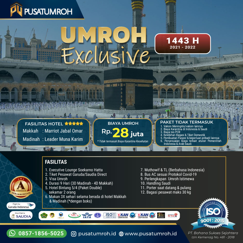 Biaya Umroh Hemat Oktober Terbaru