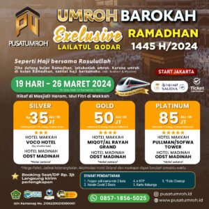 Paket Umroh Itikaf Ramadhan 2024 1445 H 19 Hari