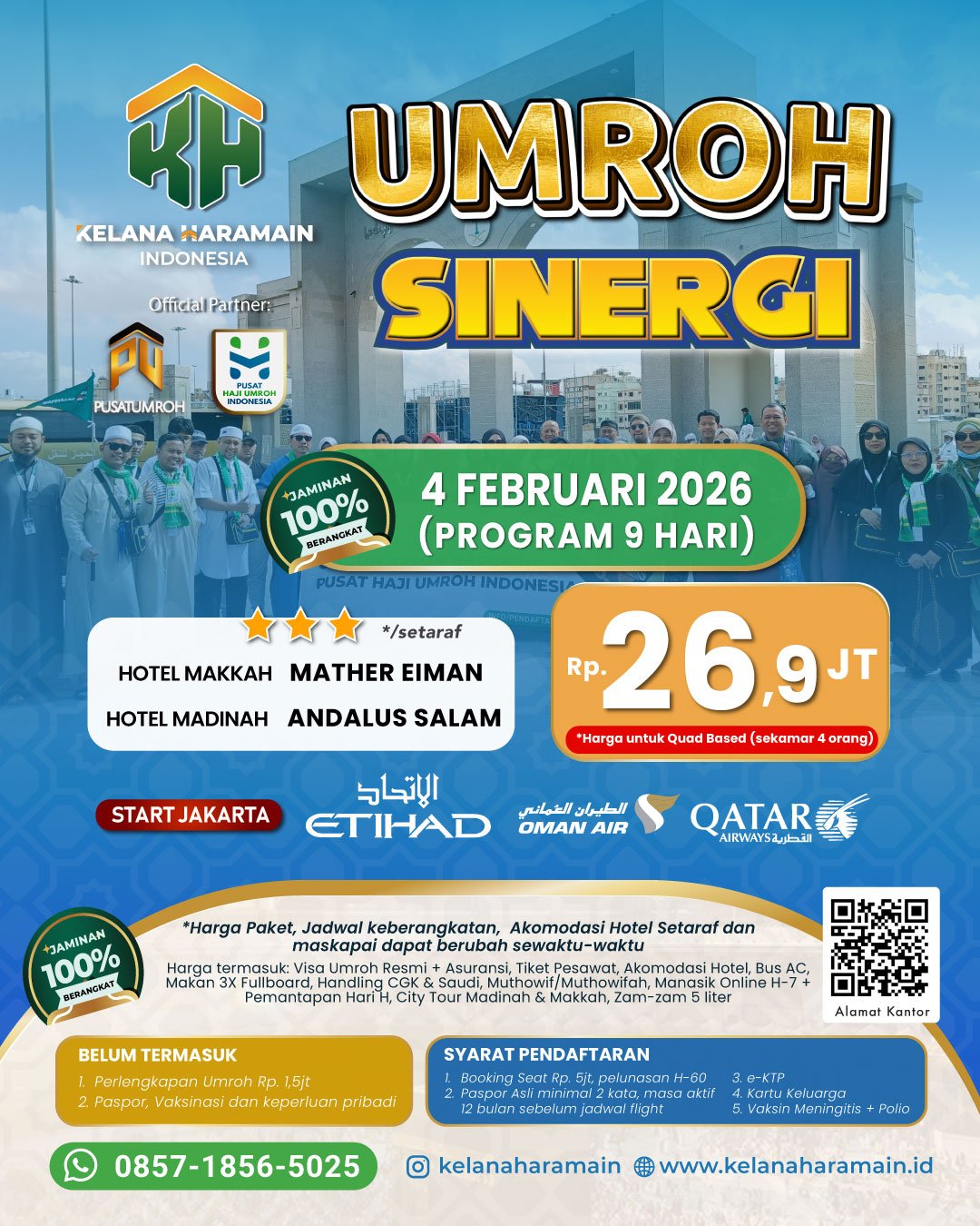 Umroh 4 Februari 2026 9 Hari
