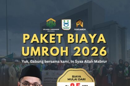 Cover Paket Biaya Umroh 2026 pusatumroh.id