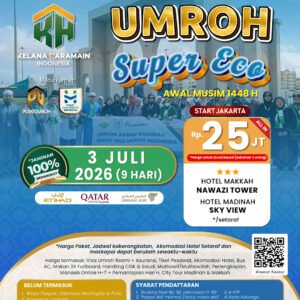 Paket Biaya Umroh 3 Juli 2025