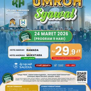Umroh Syawal 24 Maret 2026