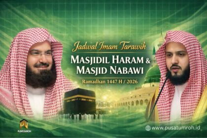 jadwal imam tarawih masjidil haram dan masjid nabawi 1447-2026