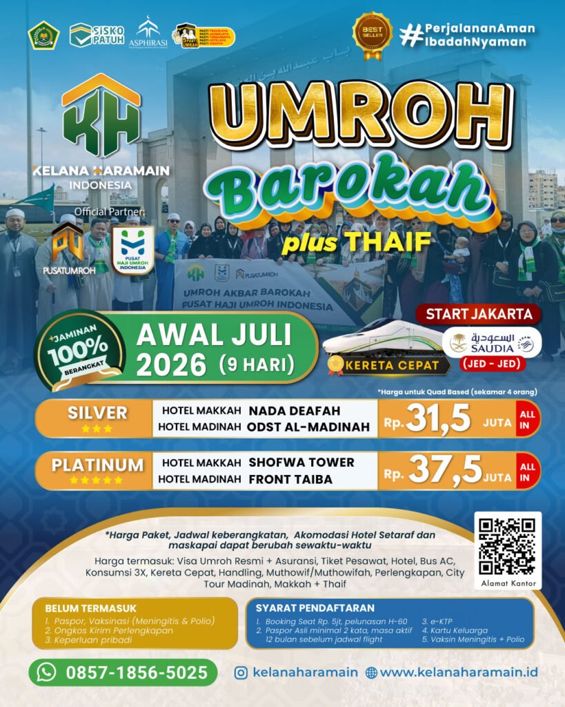 Umroh Awal Juli 2026