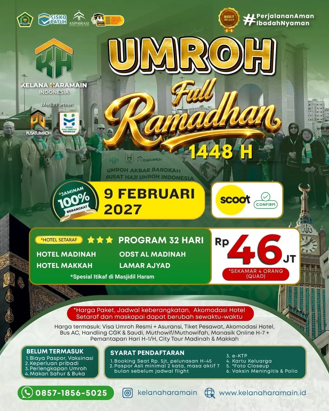 Umroh Full Ramadhan 2027